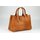 BELLI exklusive Fell Ledertasche cognac braun kroko