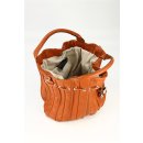 BELLI "Globe Bag" Ledertasche cognac