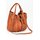 BELLI "Globe Bag" Ledertasche cognac