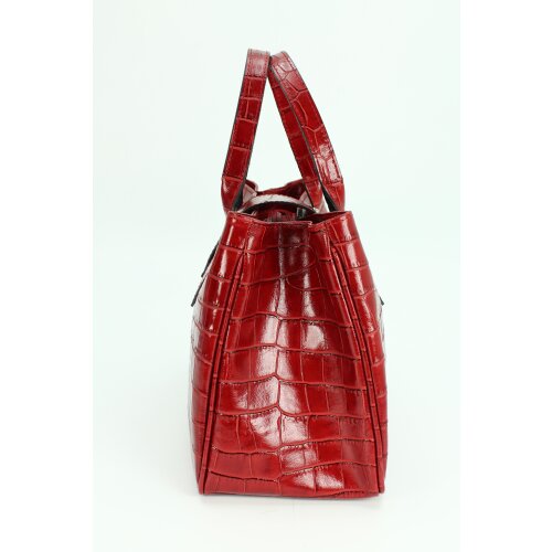 Rote handtasche lack Clearance