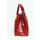 BELLI Ledertasche rot lack kroko