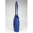 BELLI "Backpack" Leder Tasche Rucksack royal blau strauss