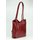 BELLI "Backpack" Leder Tasche Rucksack bordeaux lack kroko