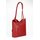 BELLI "Backpack" Leder Tasche Rucksack rot strauss