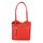 BELLI "Backpack" Leder Tasche Rucksack rot strauss