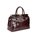 BELLI "The Bag" XXL Ledertasche bordeaux rot lack kroko