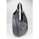 BELLI "Firenze" Nappa Leder Shopper dunkelblau