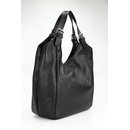 BELLI XXL Nappa Leder Shopper schwarz