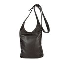 BELLI "Cross Bag Classic" Umhängetasche Ledertasche braun