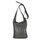 BELLI "Cross Bag Classic" Umhängetasche Ledertasche grau