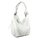 Belli ital. XXL Nappa Leder Shopper weiß