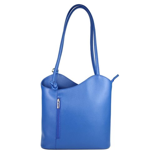 BELLI "Backpack" Leder Tasche Rucksack royal blau