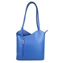 BELLI "Backpack" Leder Tasche Rucksack royal blau