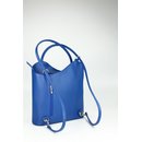 BELLI "Backpack" Leder Tasche Rucksack royal blau