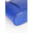 BELLI Leder Handtasche Rucksack "Belli Backpack" royal blau