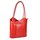 BELLI Leder Handtasche Rucksack "Belli Backpack" rot