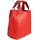 BELLI Designer Ledertasche Henkeltasche rot