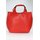 BELLI Designer Ledertasche Henkeltasche rot