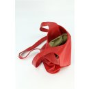 BELLI "Cross Bag Classic" Umhängetasche Ledertasche rot