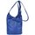 BELLI "Cross Bag Classic" Umhängetasche Ledertasche royal blau
