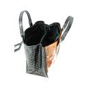 BELLI exclusive Fell Ledertasche kroko schwarz kuh