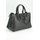 BELLI exclusive Fell Ledertasche kroko schwarz kuh