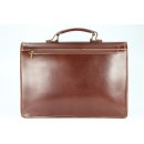 BELLI "Design Bag B" Leder Businesstasche unisex maronenbraun