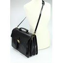 BELLI "Design Bag B" Leder Businesstasche unisex schwarz