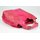 BELLI® Leder Handtasche Leder Kroko Mix pink