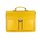 BELLI "Design Bag B" Leder Businesstasche unisex gelb
