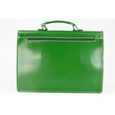 BELLI "Design Bag B" Leder Businesstasche unisex grün