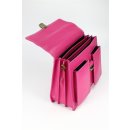 BELLI "Design Bag B" Leder Businesstasche unisex pink