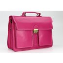 BELLI "Design Bag B" Leder Businesstasche unisex pink