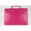 BELLI "Design Bag B" Leder Businesstasche unisex pink