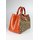 BELLI exklusive Fell Ledertasche leo cognac braun glatt