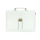 BELLI "Design Bag B" Leder Businesstasche unisex weiß