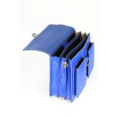 BELLI &quot;Design Bag B&quot; Leder Businesstasche unisex royal blau