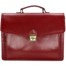 BELLI "Design Bag D" Leder Business Bag bordeaux