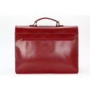 BELLI "Design Bag D" Leder Business Bag bordeaux