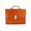 BELLI "Design Bag D" Leder Business Bag cognac