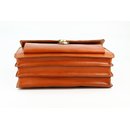 BELLI "Design Bag D" Leder Business Bag cognac