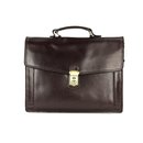 BELLI "Design Bag D" Leder Business Bag dunkelbraun