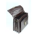 BELLI "Design Bag D" Leder Business Bag dunkelbraun