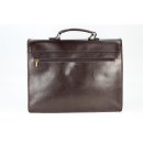 BELLI "Design Bag D" Leder Business Bag dunkelbraun