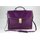 BELLI "Design Bag D" Leder Business Bag lila