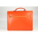 BELLI "Design Bag D" Leder Business Bag orange