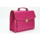 BELLI "Design Bag D" Leder Business Bag pink