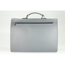 BELLI "Design Bag B" Leder Businesstasche unisex hellgrau