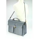 BELLI "Design Bag B" Leder Businesstasche unisex hellgrau