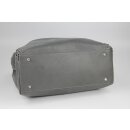 BELLI ital. Nappa Leder Shopper grau
